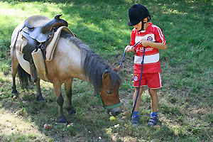 Reiten macht besonders Kindern Spaß